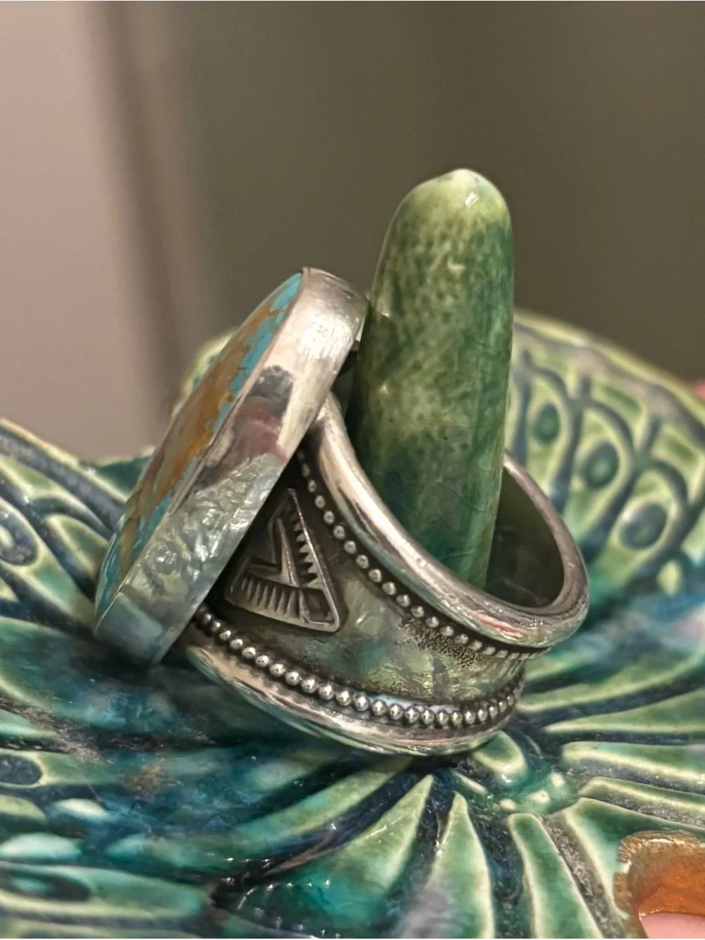Moon Pilgrim Bohemian Pilgrim Turquoise and sterling Silver Ring